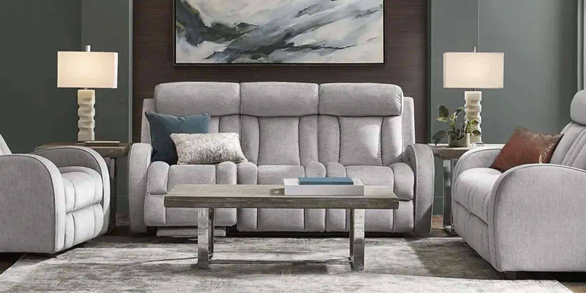 Copperfield Gray Loveseat