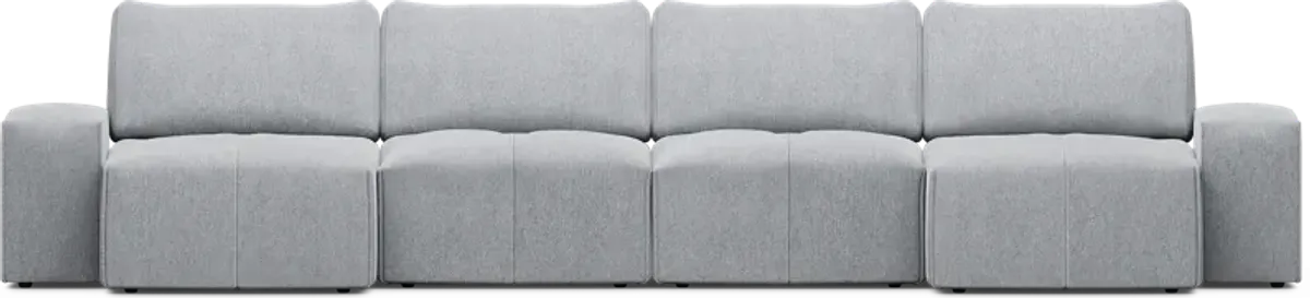 Laney Gray 4 Pc Sectional