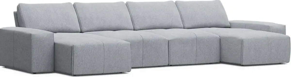 Laney Gray 4 Pc Sectional