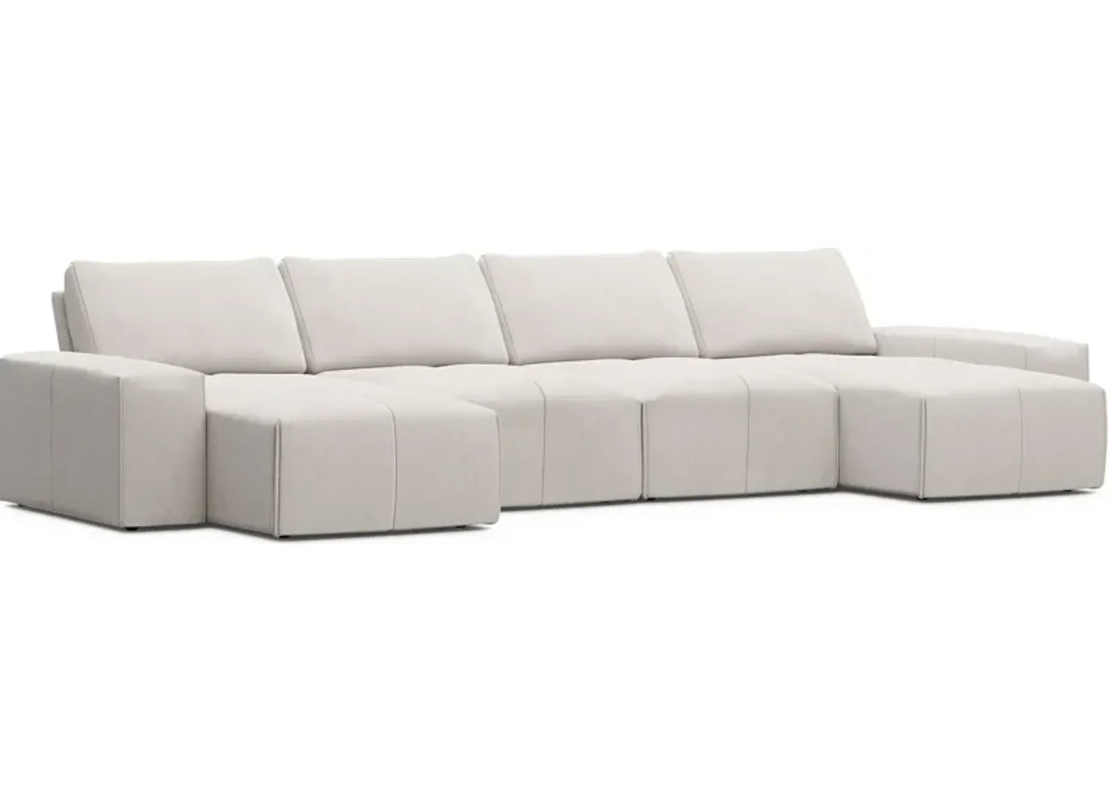 Laney Beige 4 Pc Sectional