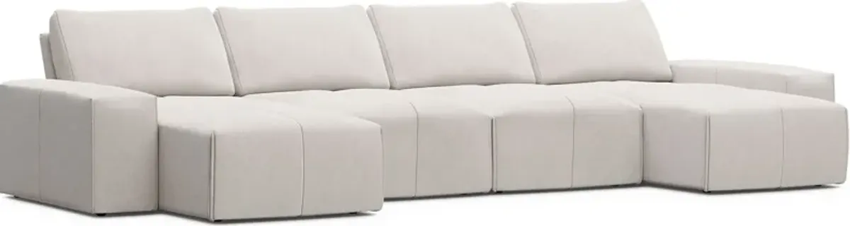 Laney Beige 4 Pc Sectional