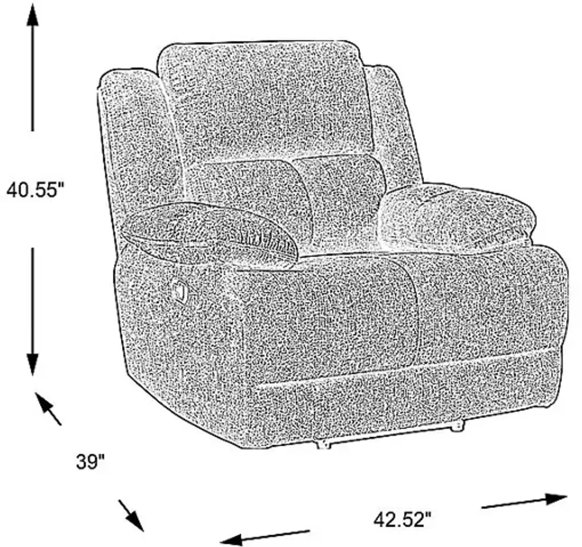 Townsend Brown Recliner