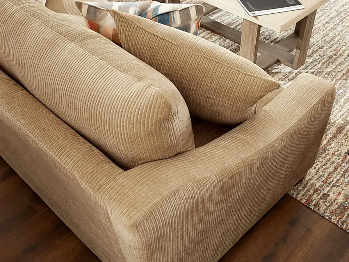 Cambria Gold Sofa