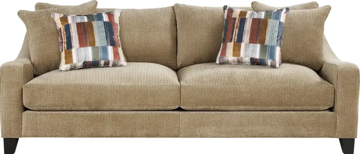 Cambria Gold Sofa