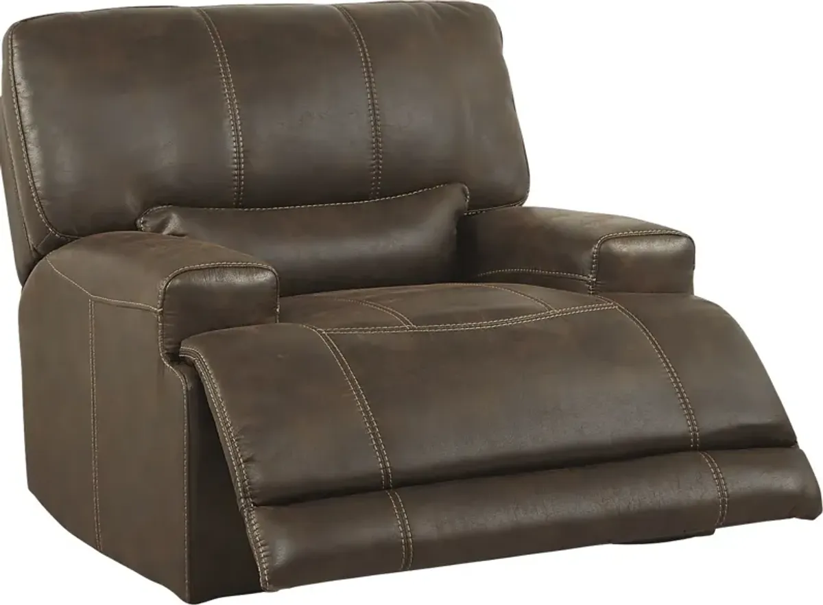 Warrendale Chocolate Power Recliner