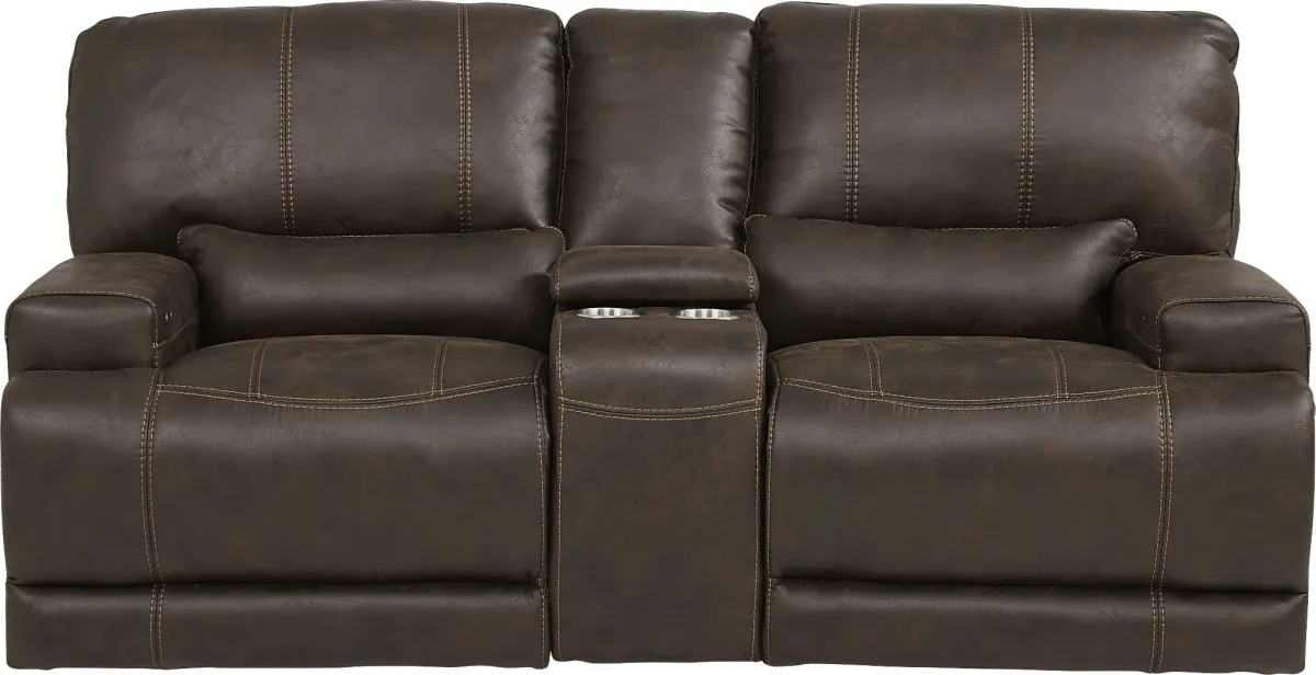 Warrendale Chocolate 7 Pc Power Reclining Living Room