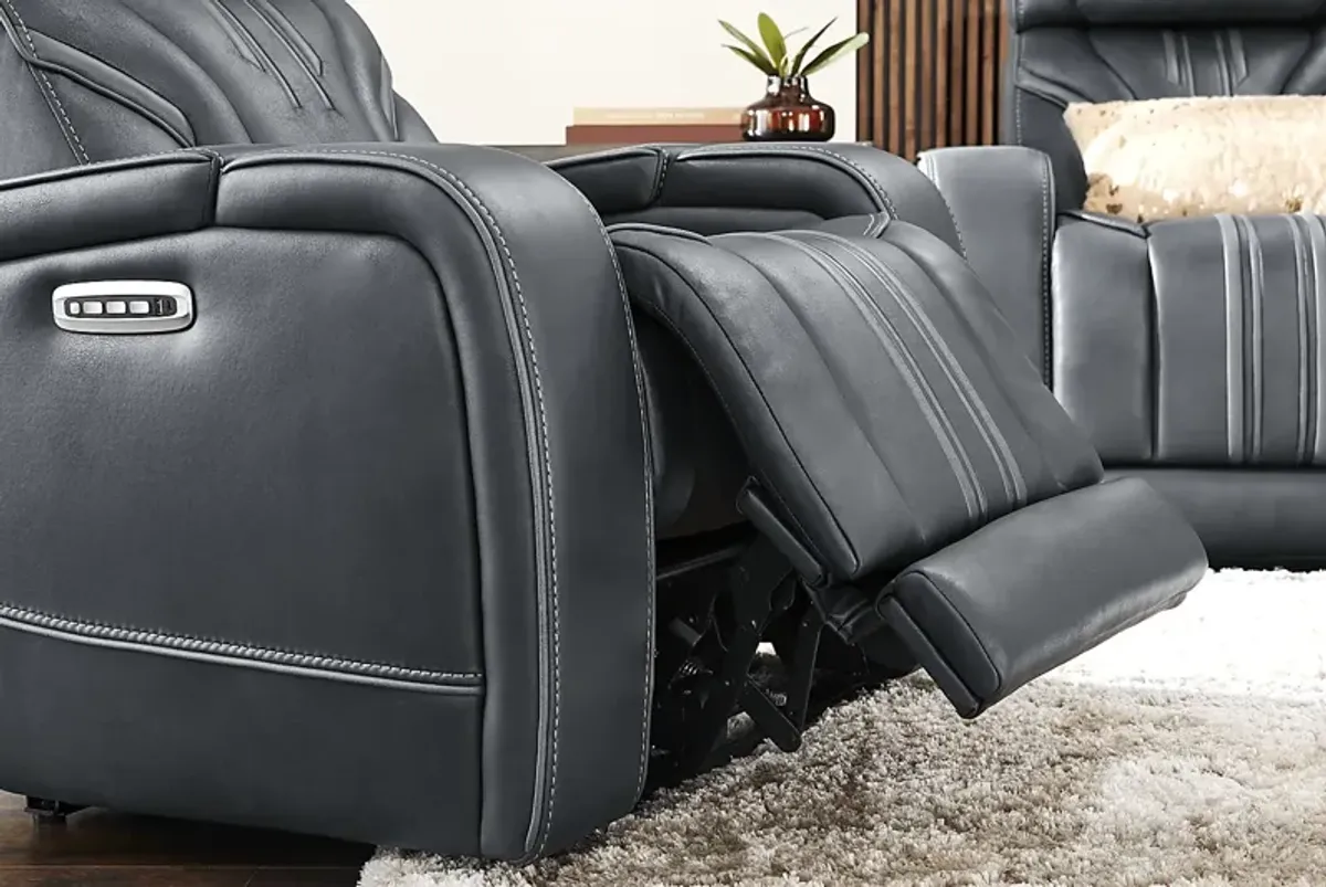 Southlake Navy Triple Power Recliner