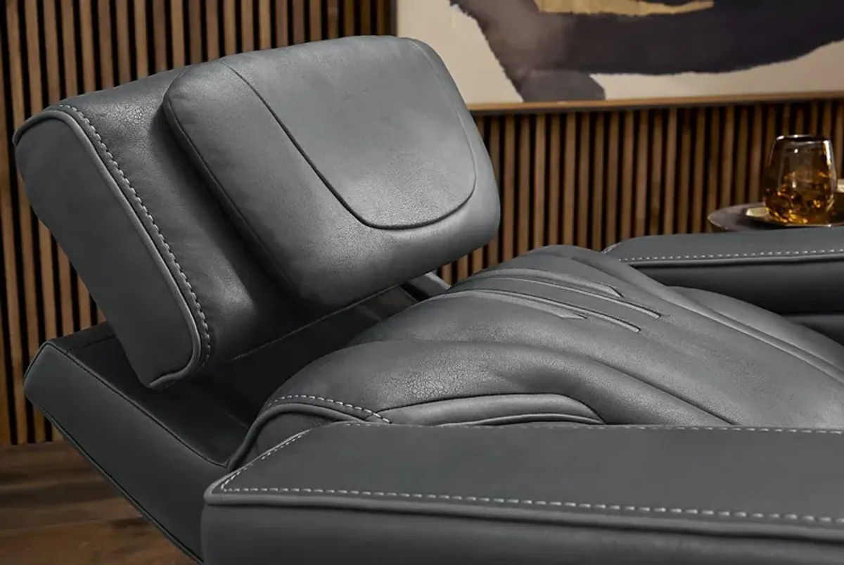 Southlake Navy Triple Power Recliner