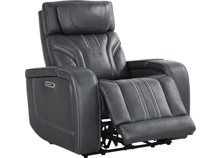 Southlake Navy Triple Power Recliner