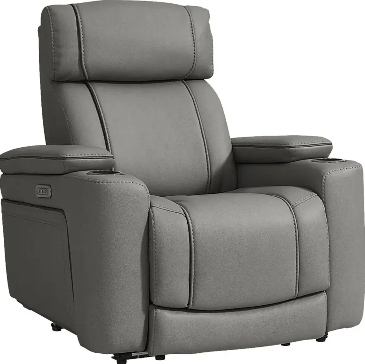 Haven Point Charcoal Dual Power Recliner