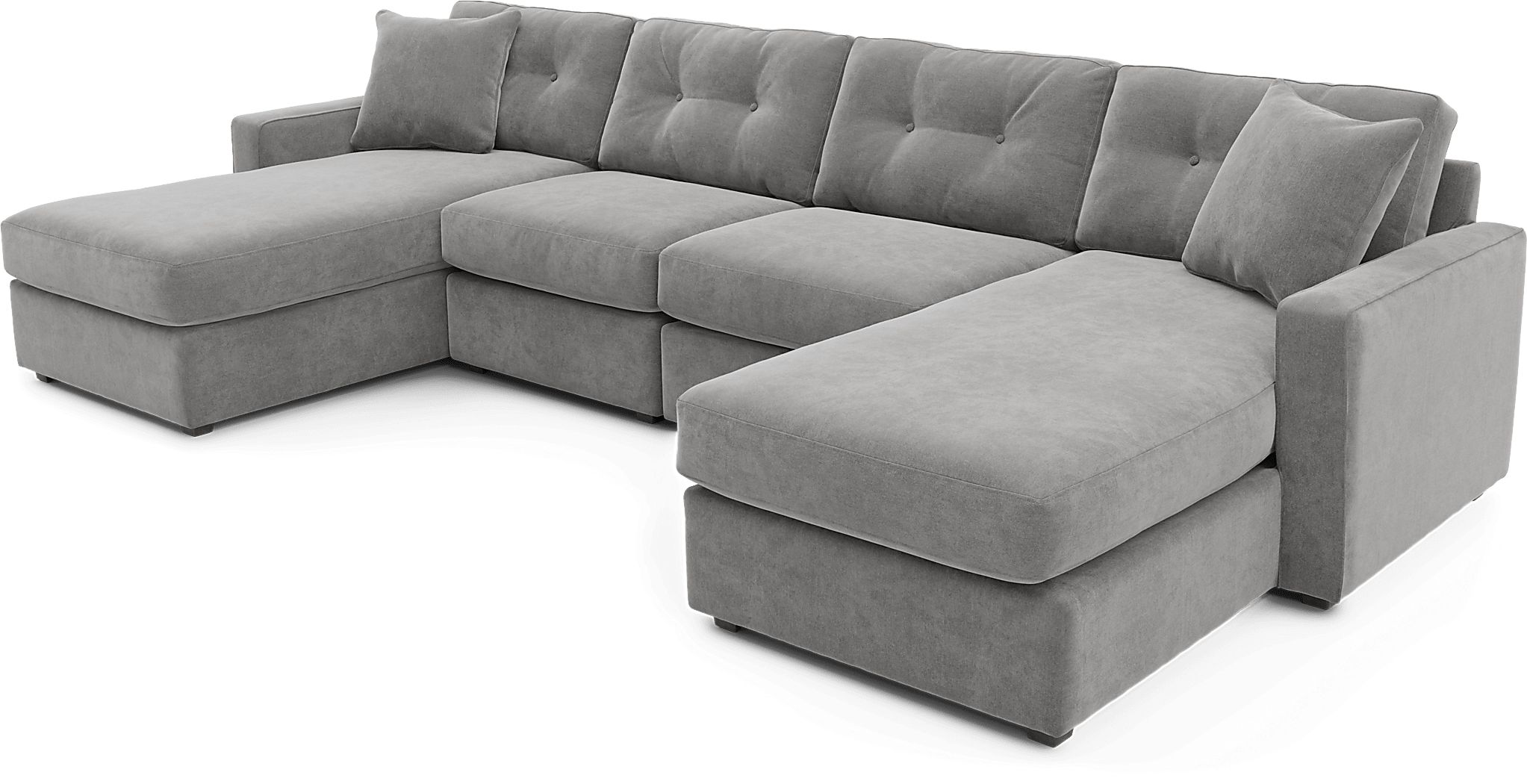 ModularOne Gray 4 Pc Sectional