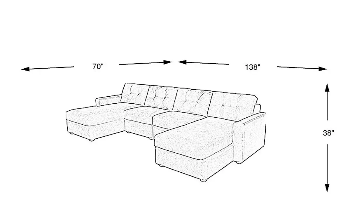 Moss 4 Pc ModularOne