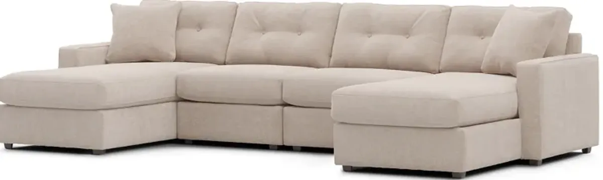 Beige 4 Pc Power Reclining ModularOne