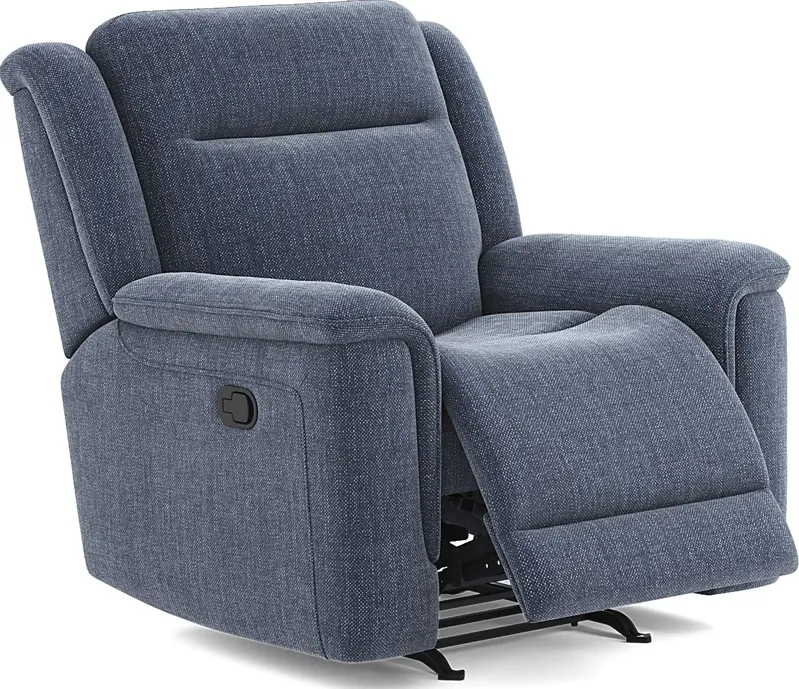 Meadow Park Cobalt Glider Recliner