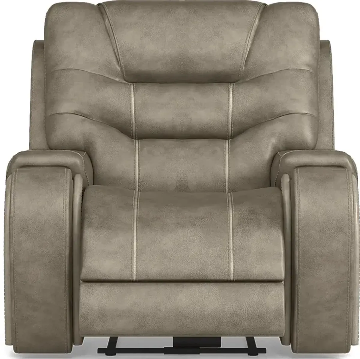 Laredo Springs Gray Dual Power Recliner