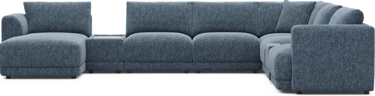 Navy 8 Pc ModularFour