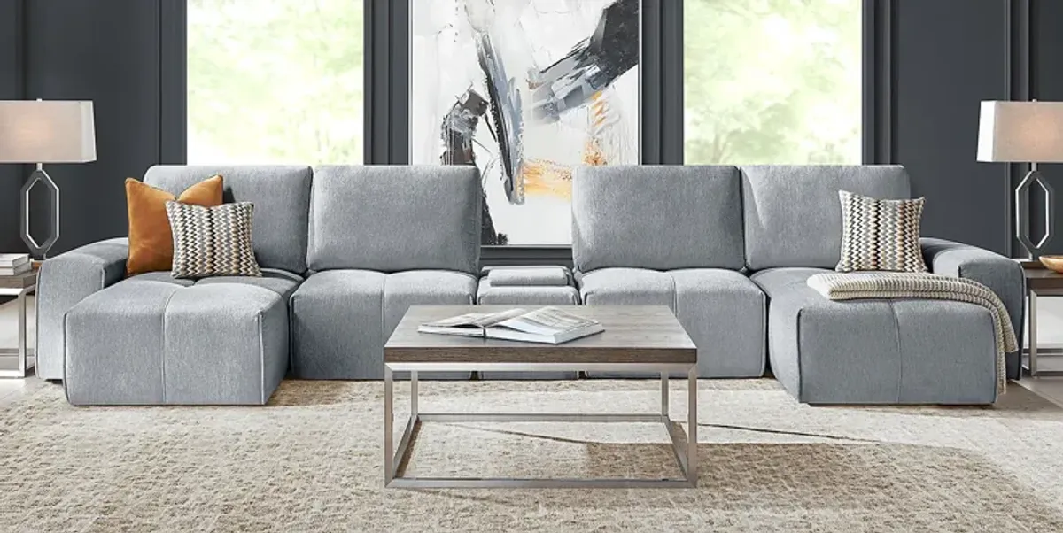 Laney Gray 5 Pc Sectional