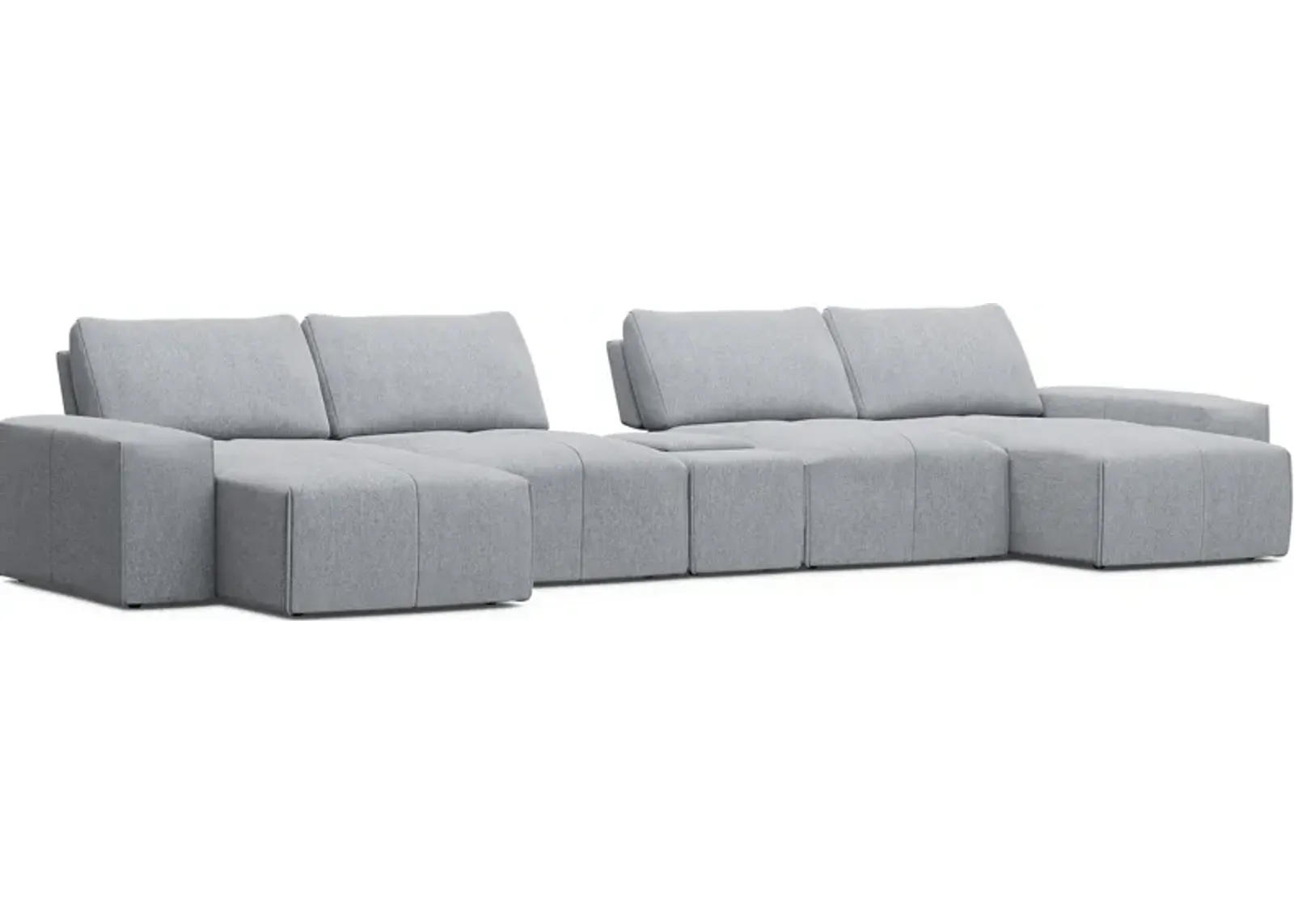 Laney Gray 5 Pc Sectional