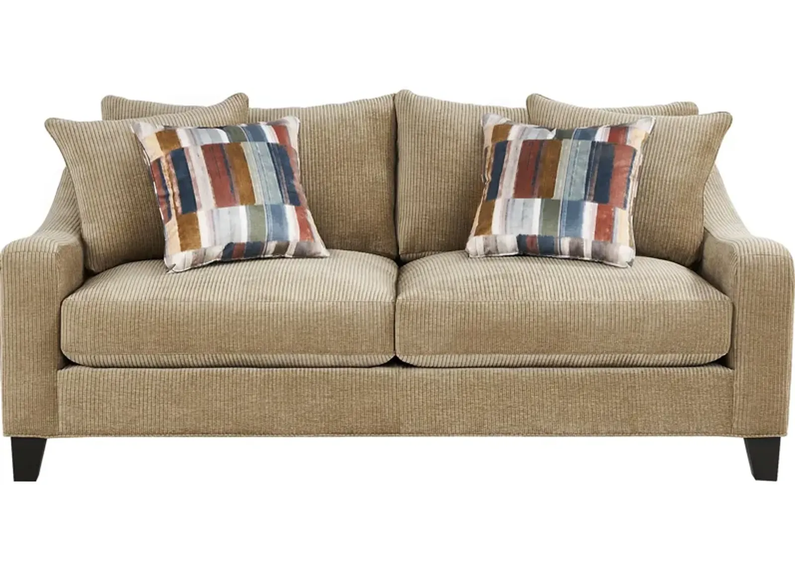 Cambria Gold Loveseat