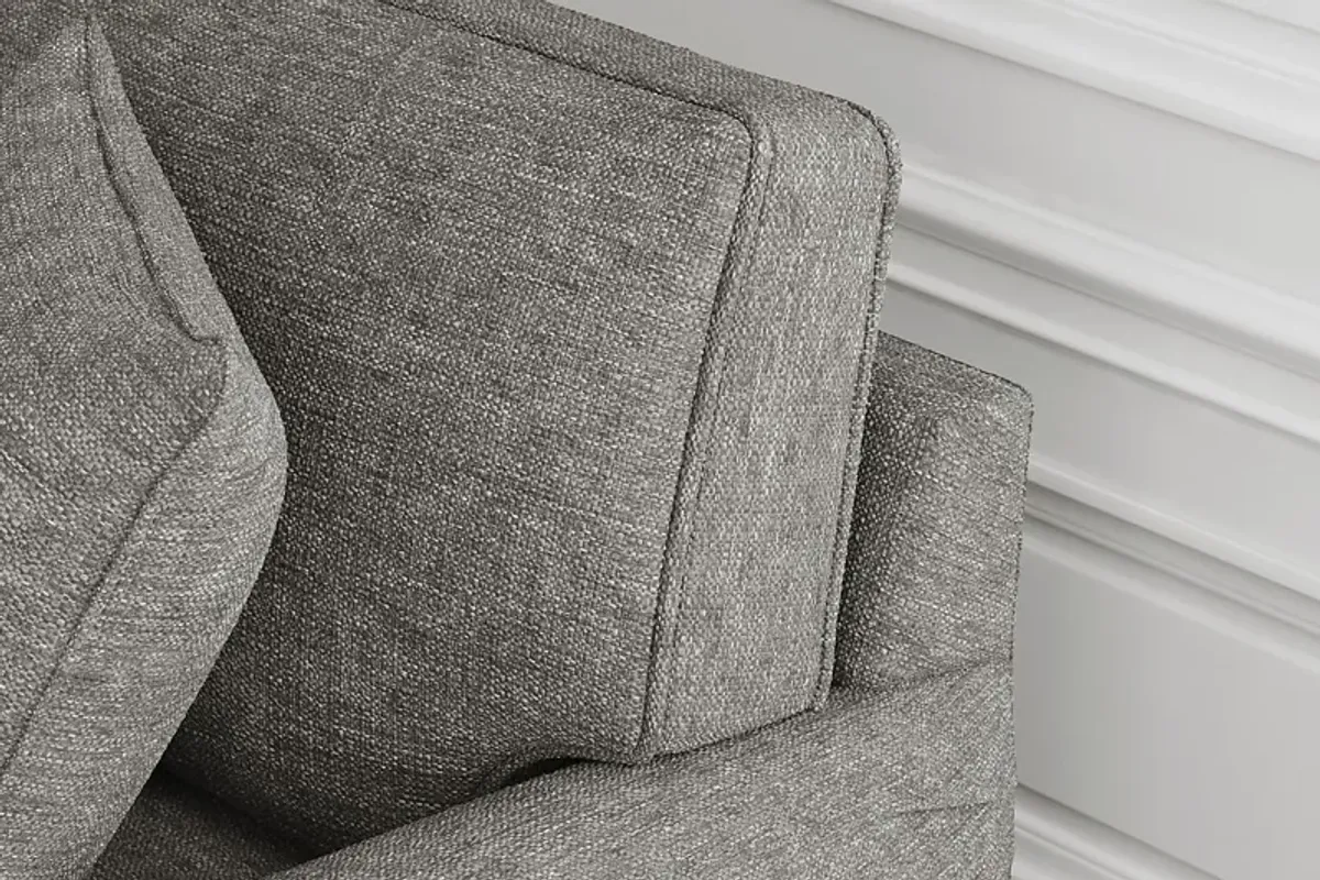 Bellingham Gray Textured Chair