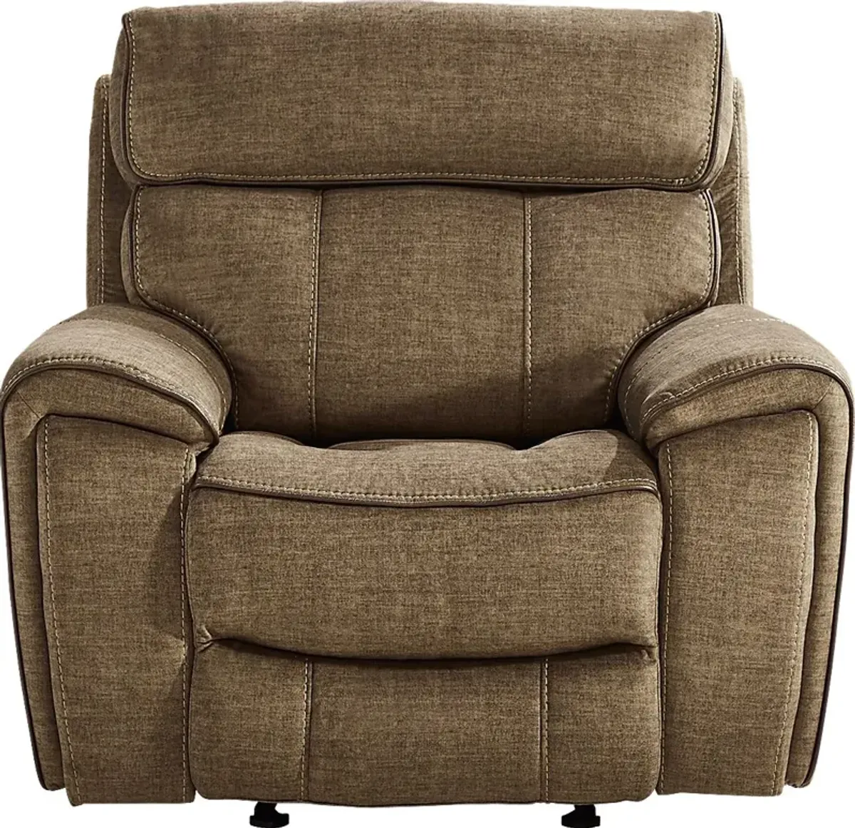 Hosford Brown Glider Recliner