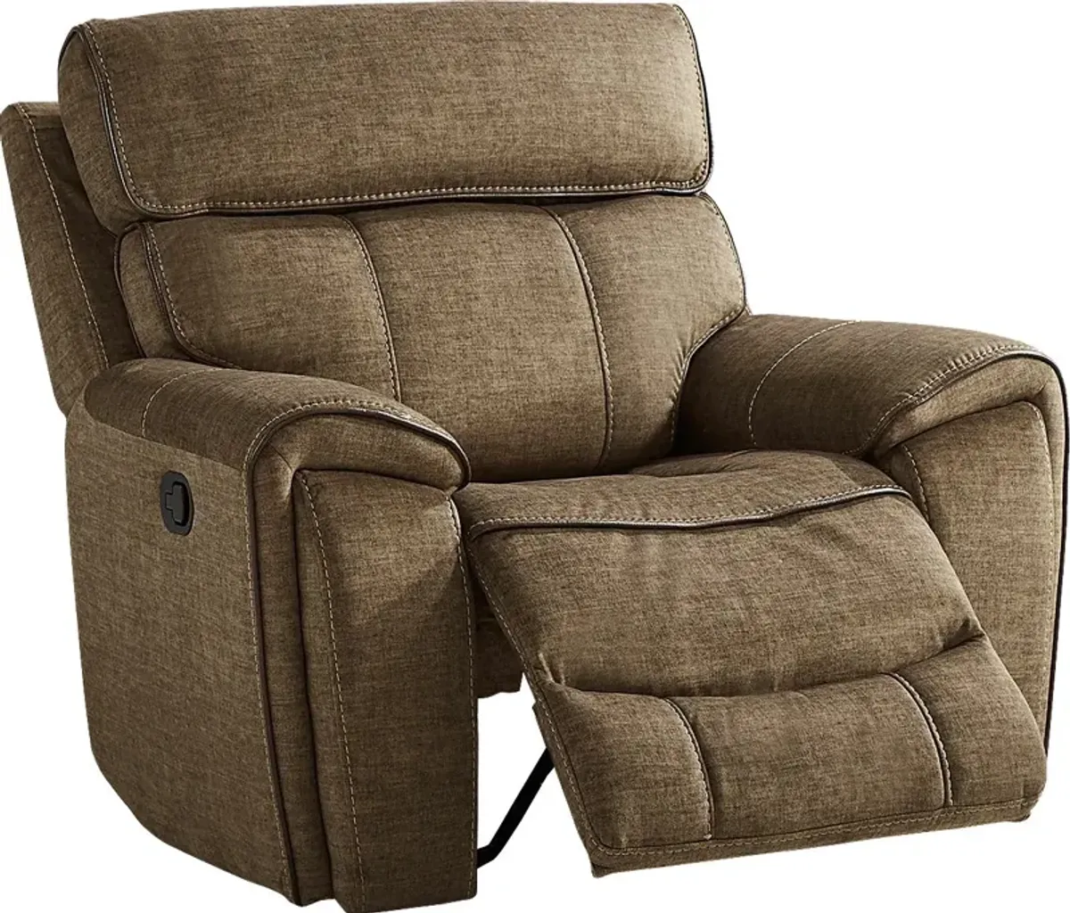 Hosford Brown Glider Recliner