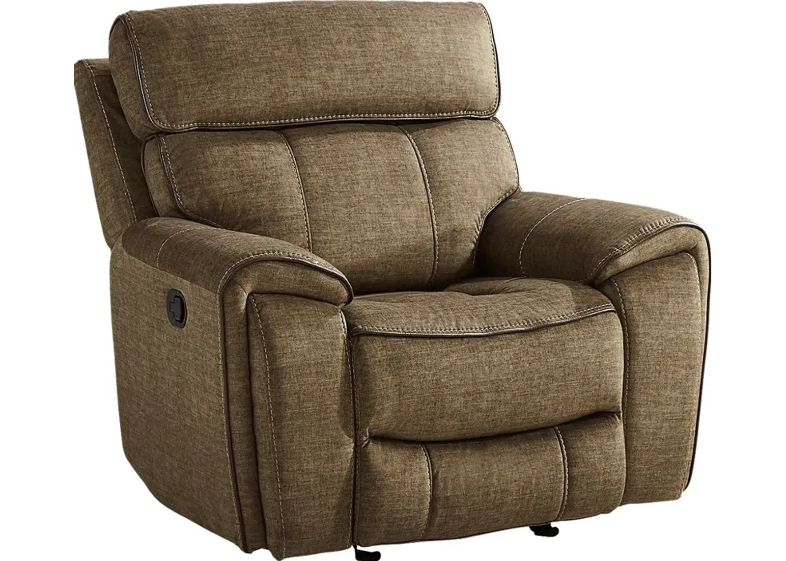 Hosford Brown Glider Recliner