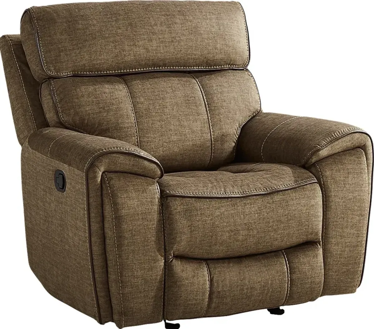 Hosford Brown Glider Recliner