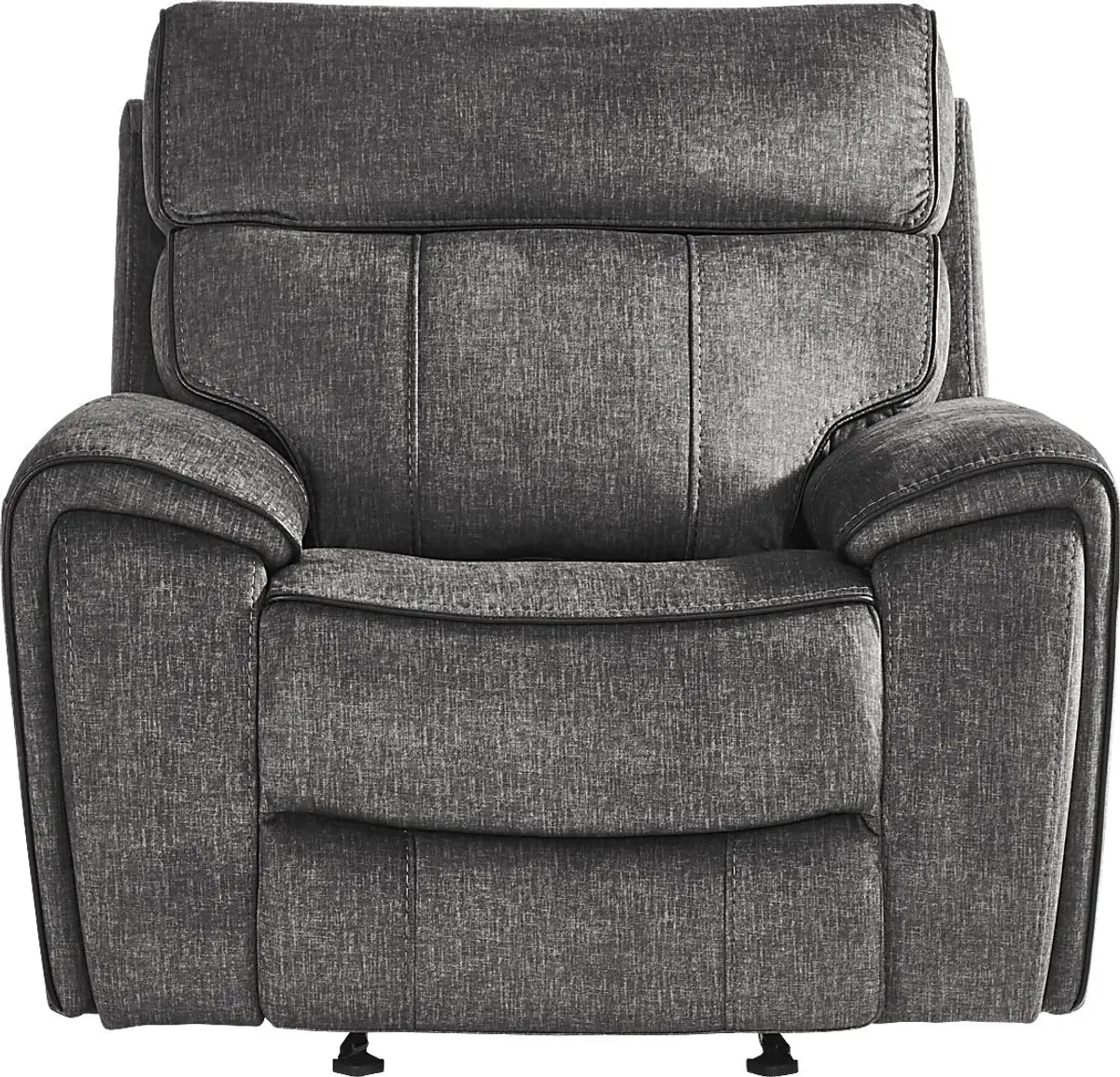 Bradshaw Place Dark Gray Glider Recliner