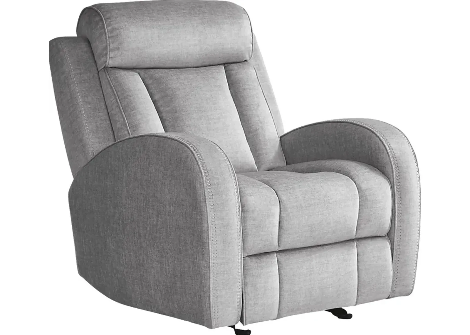 Copperfield Gray Dual Power Recliner