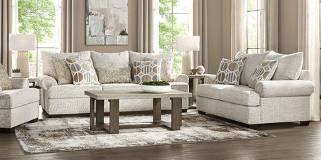 Reyna Point Beige 8 Pc Living Room