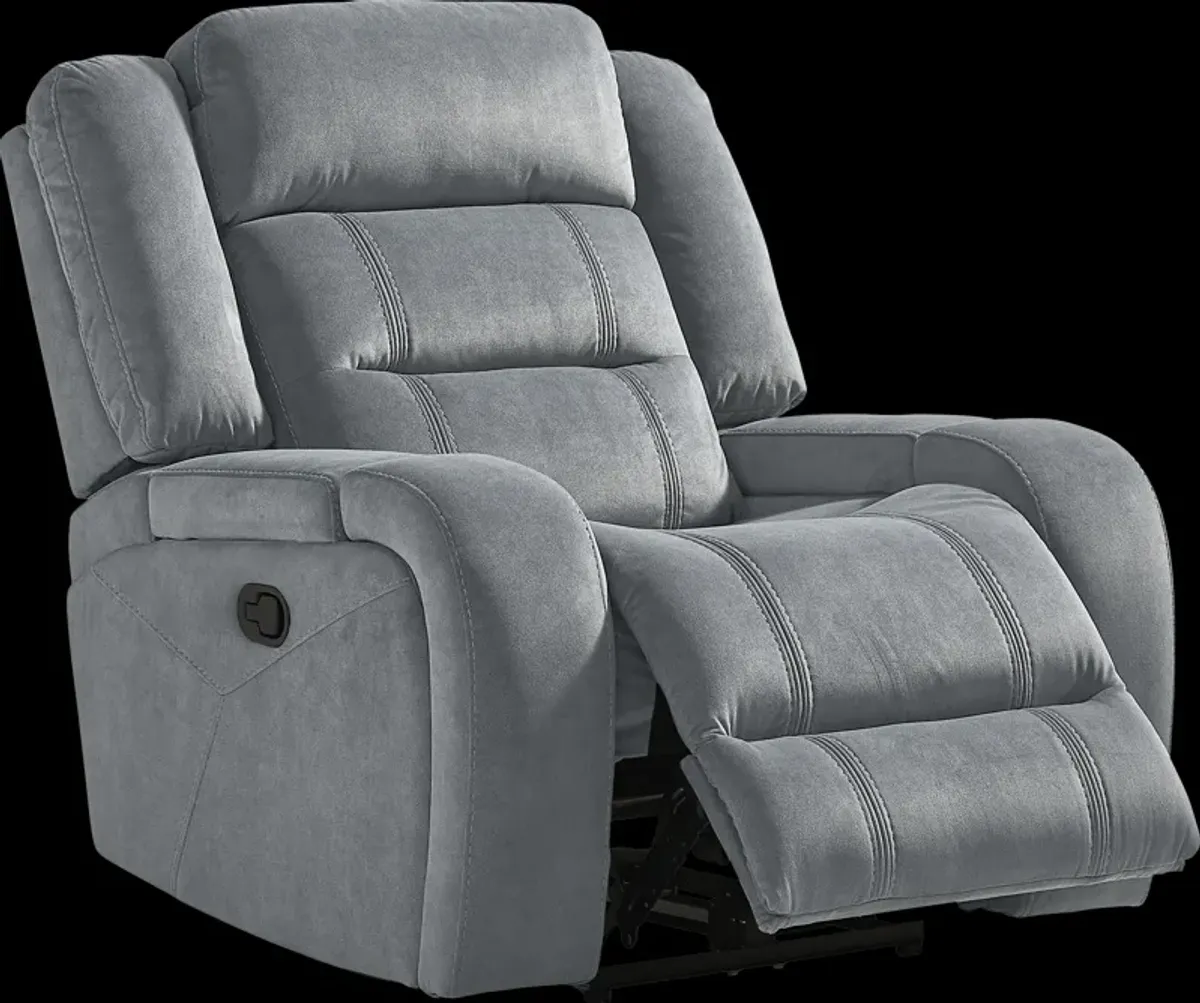 McKinley Graphite Glider Recliner