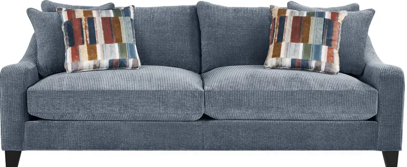 Cambria Blue Sleeper Sofa