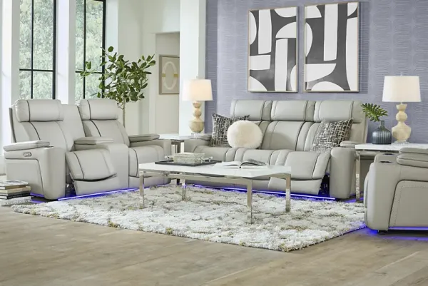Haven Point Platinum 8 Pc Dual Power Reclining Living Room