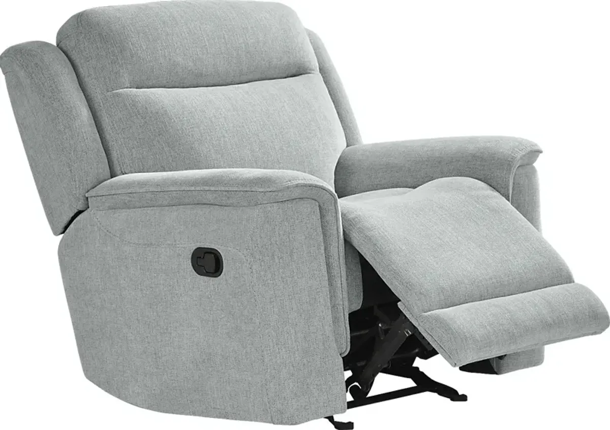 Kamden Place Seafoam Recliner