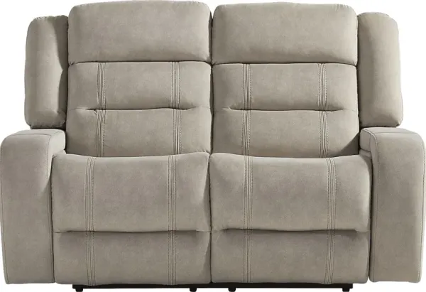 McKinley Beige Loveseat