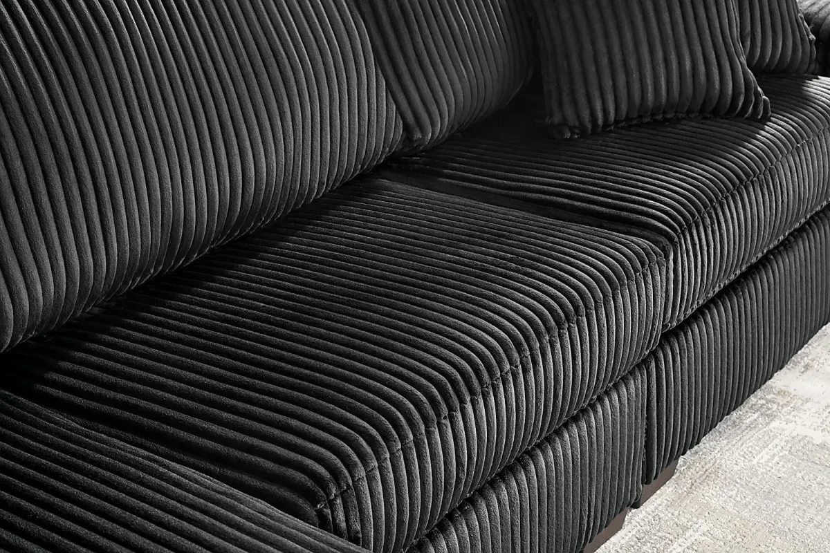 Lexford Park Black 2 Pc Sectional