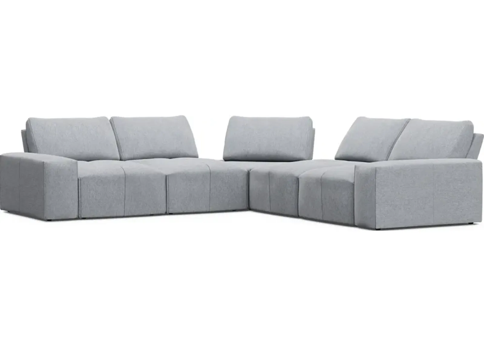 Laney Gray 5 Pc Sectional