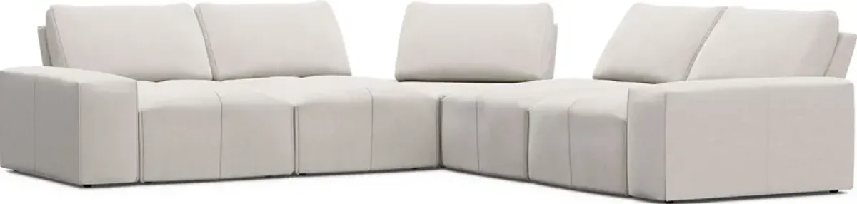 Laney Beige 5 Pc Sectional