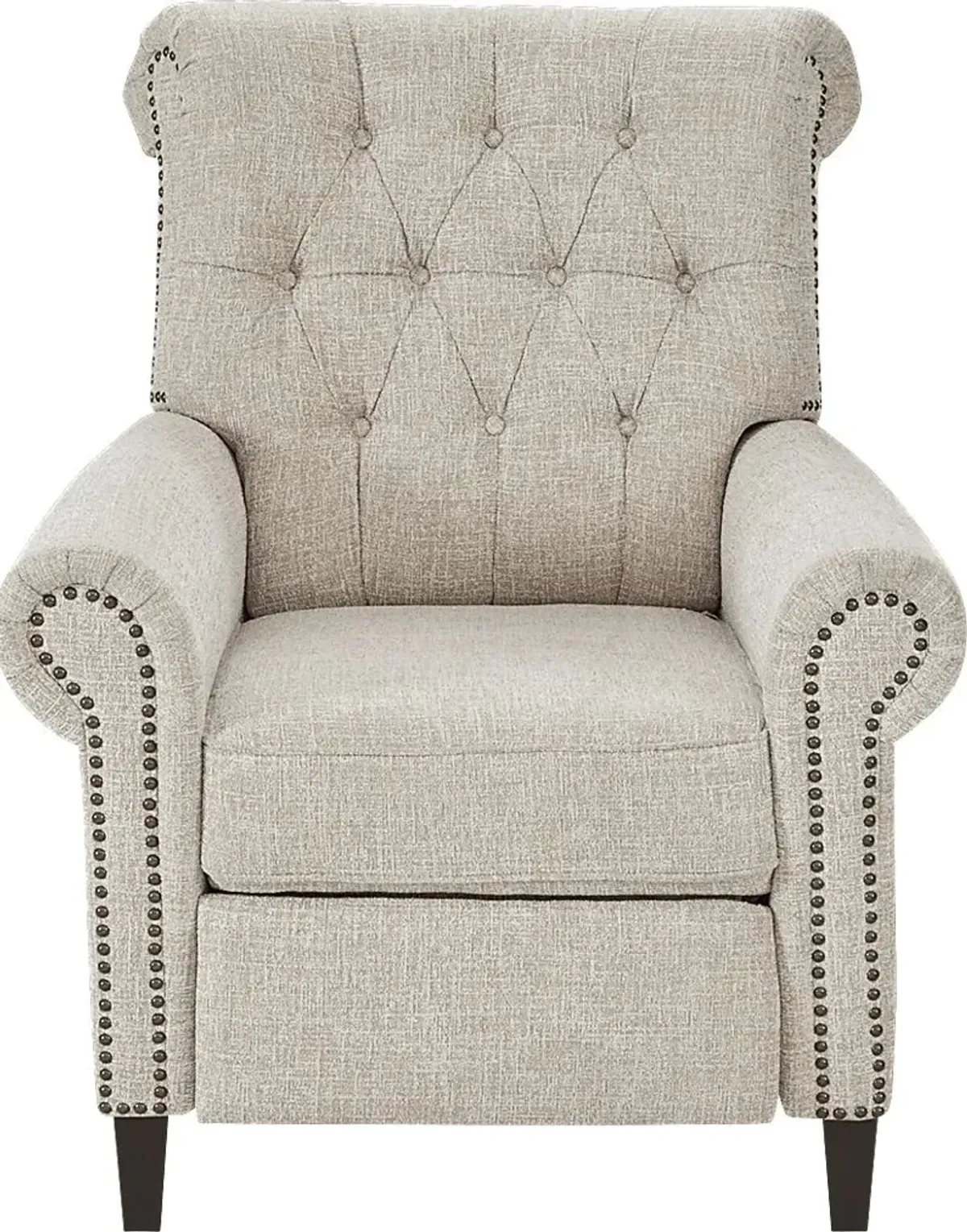 Julieanna Cream Pushback Recliner