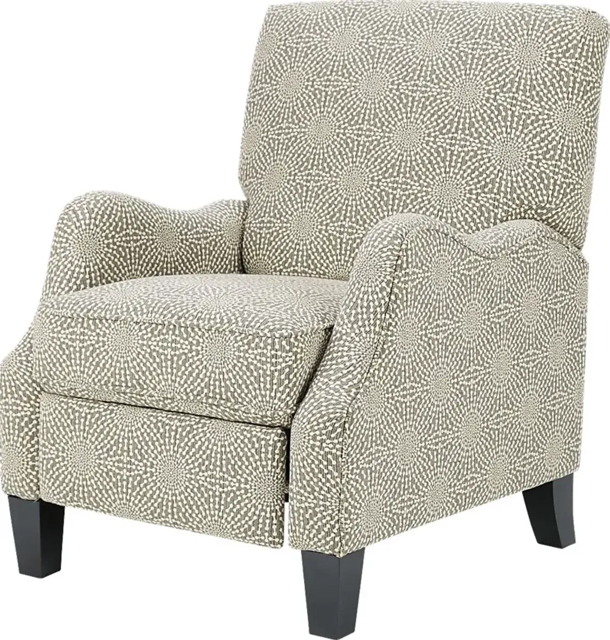 Levata Beige Pushback Recliner