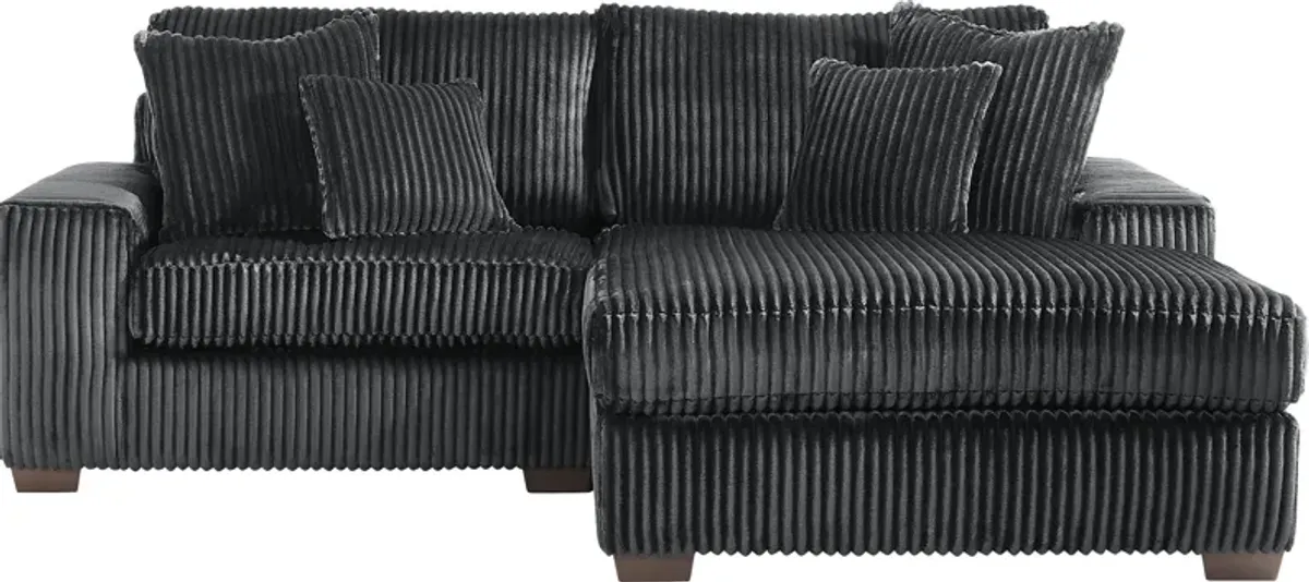 Lexford Park Black 2 Pc Sectional