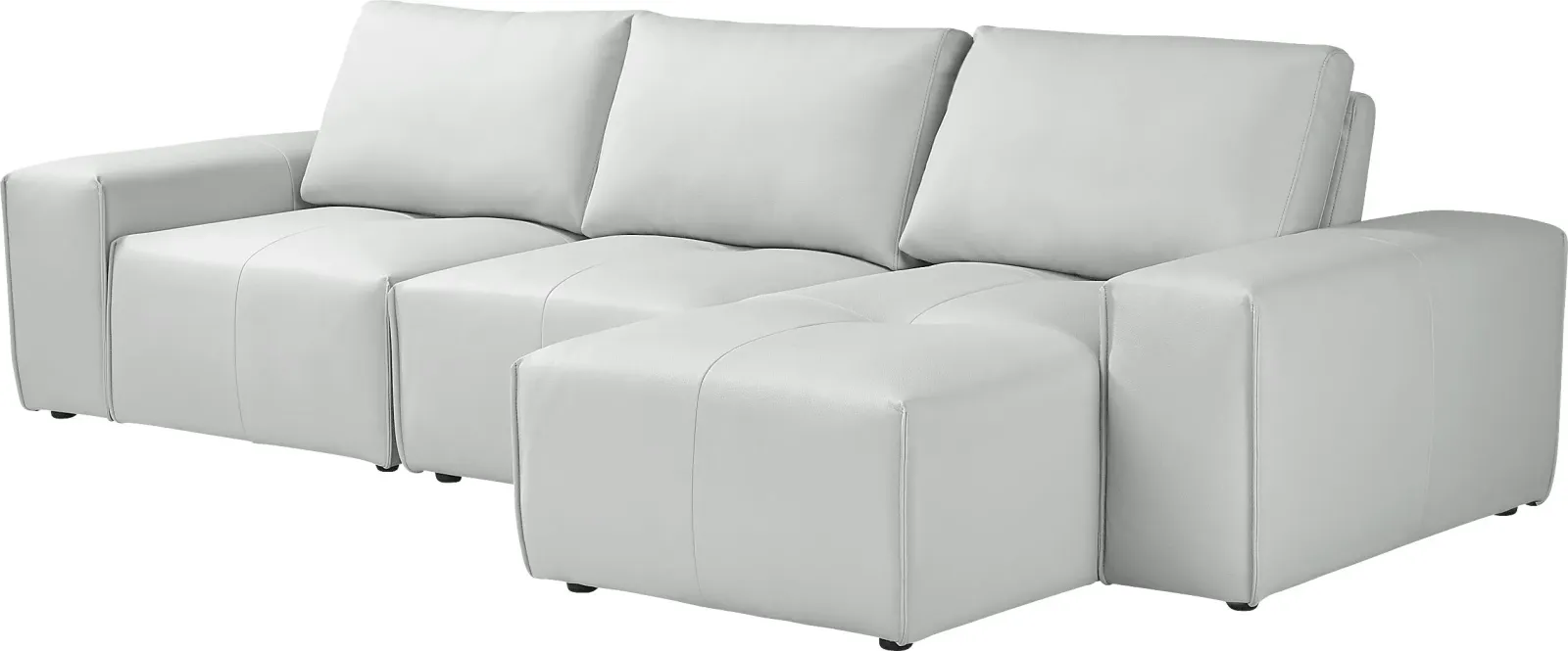 Davis Park Platinum 3 Pc Sectional