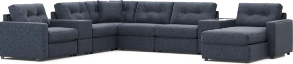 Dark Blue 8 Pc ModularOne