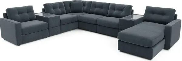 Indigo 8 Pc Power Reclining ModularOne