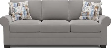 Bellingham Gray Microfiber Sofa