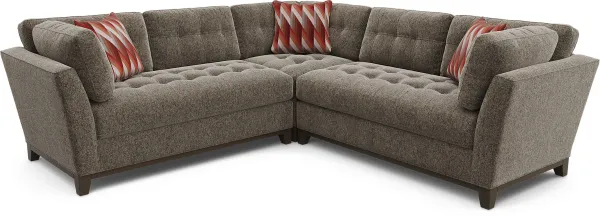 Weston Mink 6 Pc Sectional Living Room