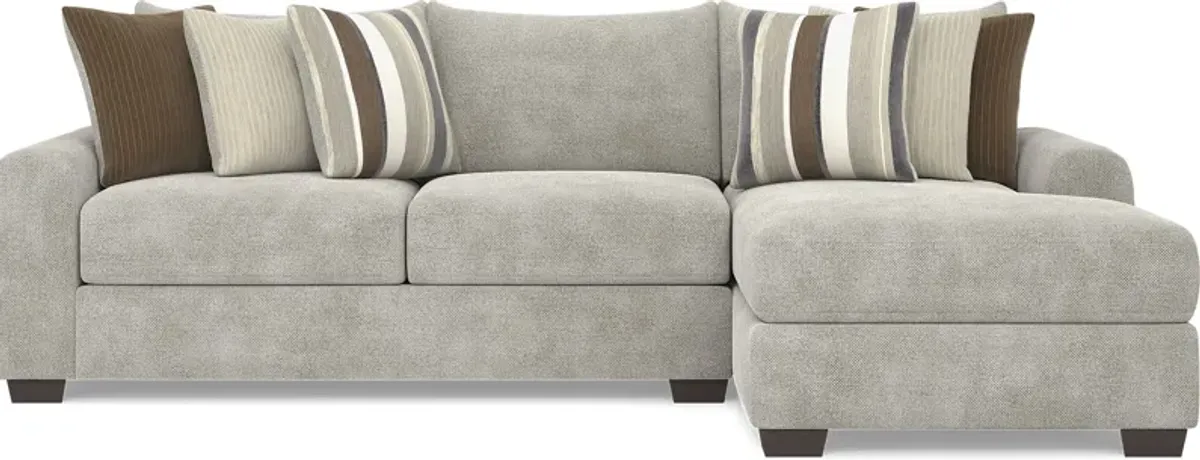 Martin Gray 2 Pc Sectional