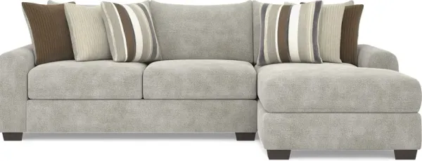 Martin Gray 2 Pc Sectional