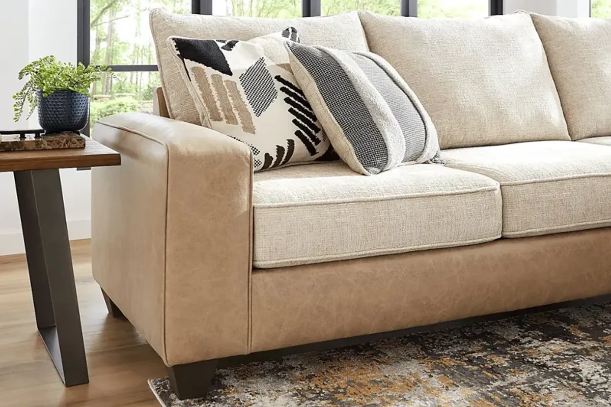 Murphy Beige 3 Pc Sectional